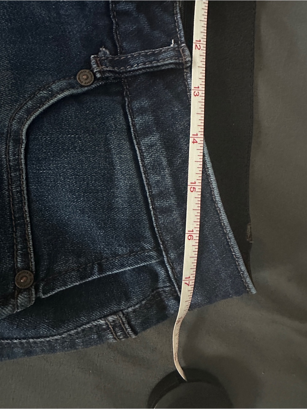 Democracy Dark Blue Straight Leg Women’s Jeans - Picture 8 of 9